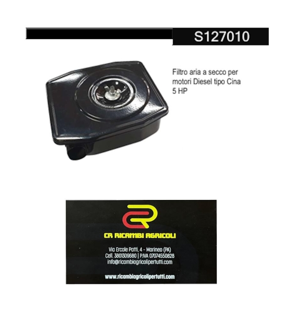 Immagine 0 di CINA Filtro aria a secco per motori Diesel tipo Cina 5 HP