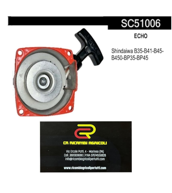 Immagine 0 di ECHO Avviatore per Shindaiwa B35-B41-B45 B450-BP35-BP45