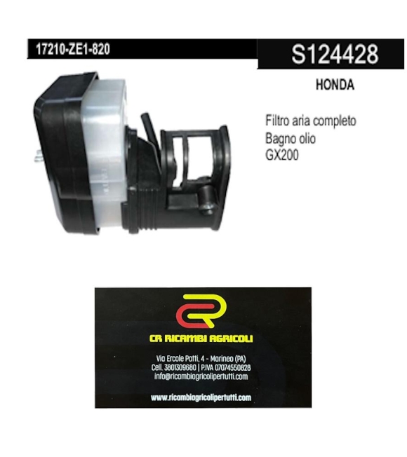 Immagine 0 di HONDA Filtro aria completo GX200