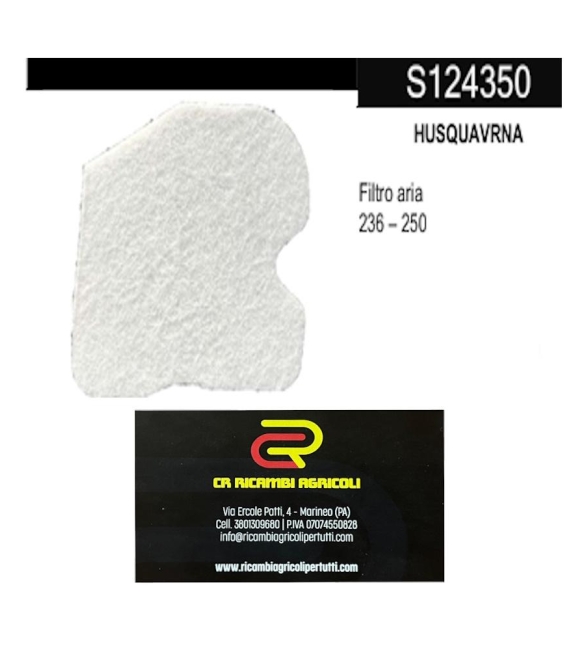 Immagine 0 di HUSQUAVRNA Filtro aria  236 – 250