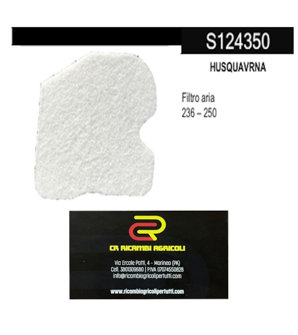 Immagine 0 di HUSQUAVRNA Filtro aria 236 – 250