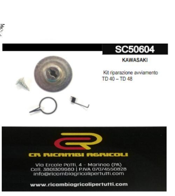 Immagine 0 di KAWASAKI Kit riparazione avviamento TD 40 – TD 48