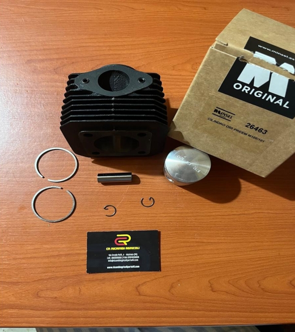 Immagine 3 di MINSEL Kit cilindro + pistone per Minsel M100 Alesaggio Ø 50 + spinotto Ø14
