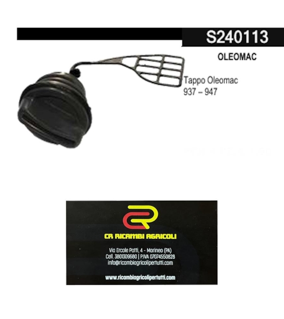 Immagine 0 di OLEOMAC Tappo Oleomac 937 – 947