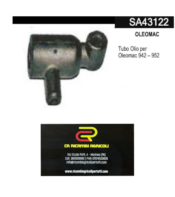 Immagine 0 di OLEOMAC Tubo Olio per Oleomac 942 – 952