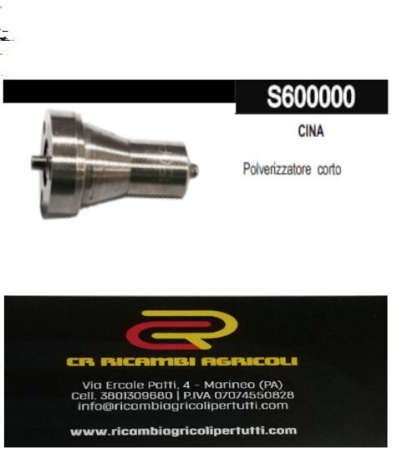 Immagine 0 di CINA Polverizzatore corto