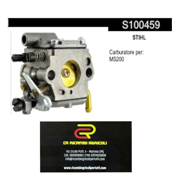 Immagine 0 di STIHL Carburatore per: MS 200-MS192T