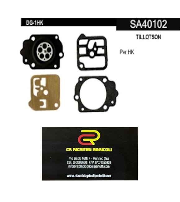 Immagine 0 di TILLOTSON Membrane TILLOTSON Per HK