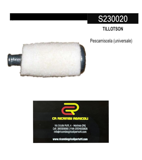 Immagine 0 di TILLOTSON  Pescamiscela  (universale)