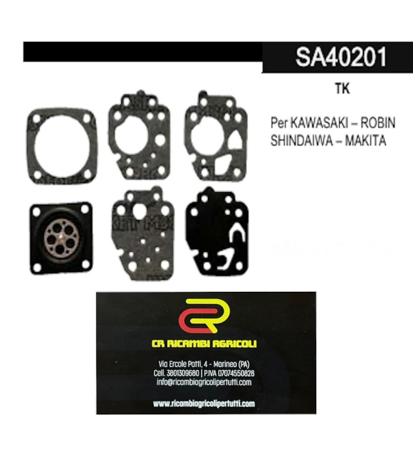 Immagine 0 di TK Membrane Per KAWASAKI – ROBIN  SHINDAIWA – MAKITA