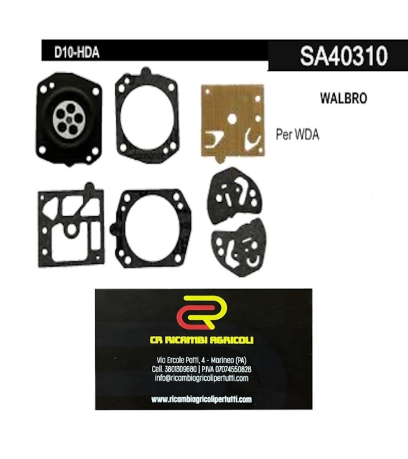 Immagine 0 di WALBRO Membrane WALBRO Per WDA