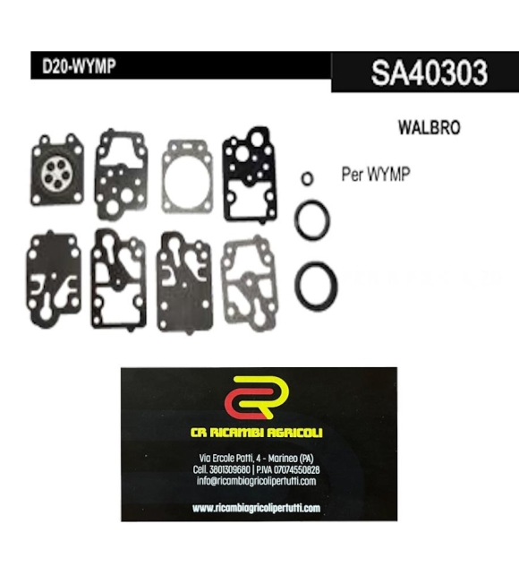 Immagine 0 di WALBRO Membrane WALBRO Per WYMP